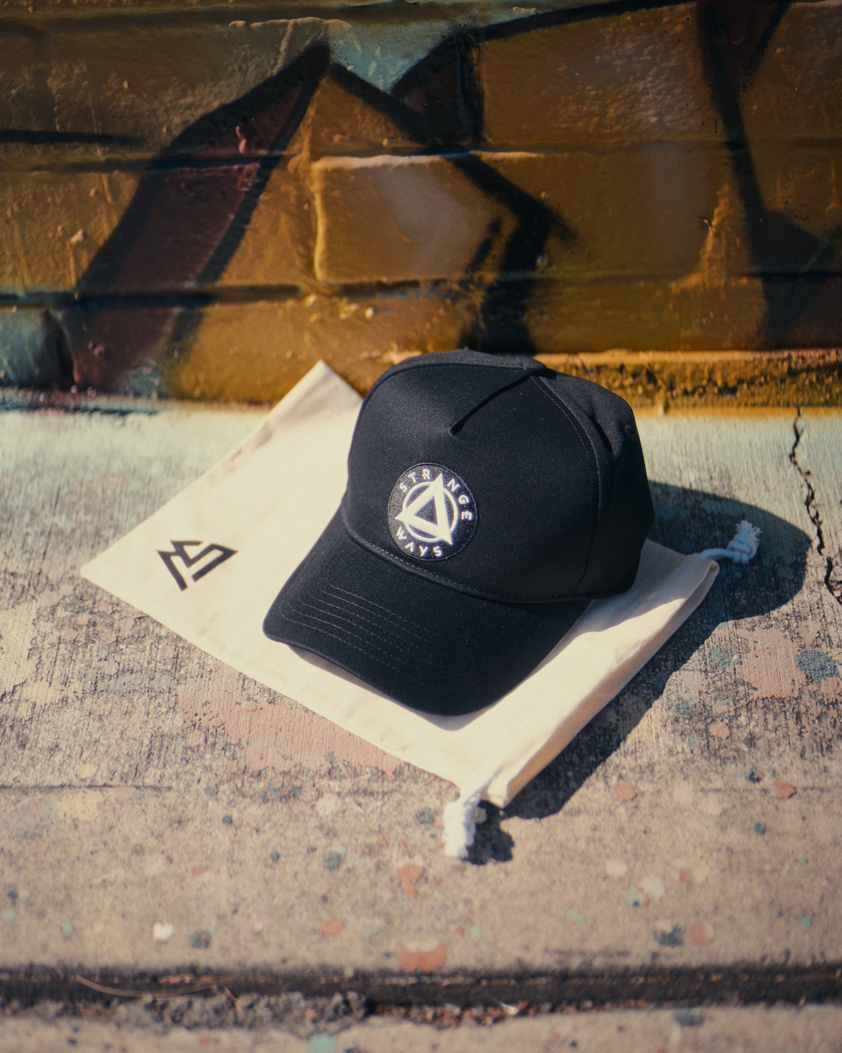 black 9Forty A Frame Cap