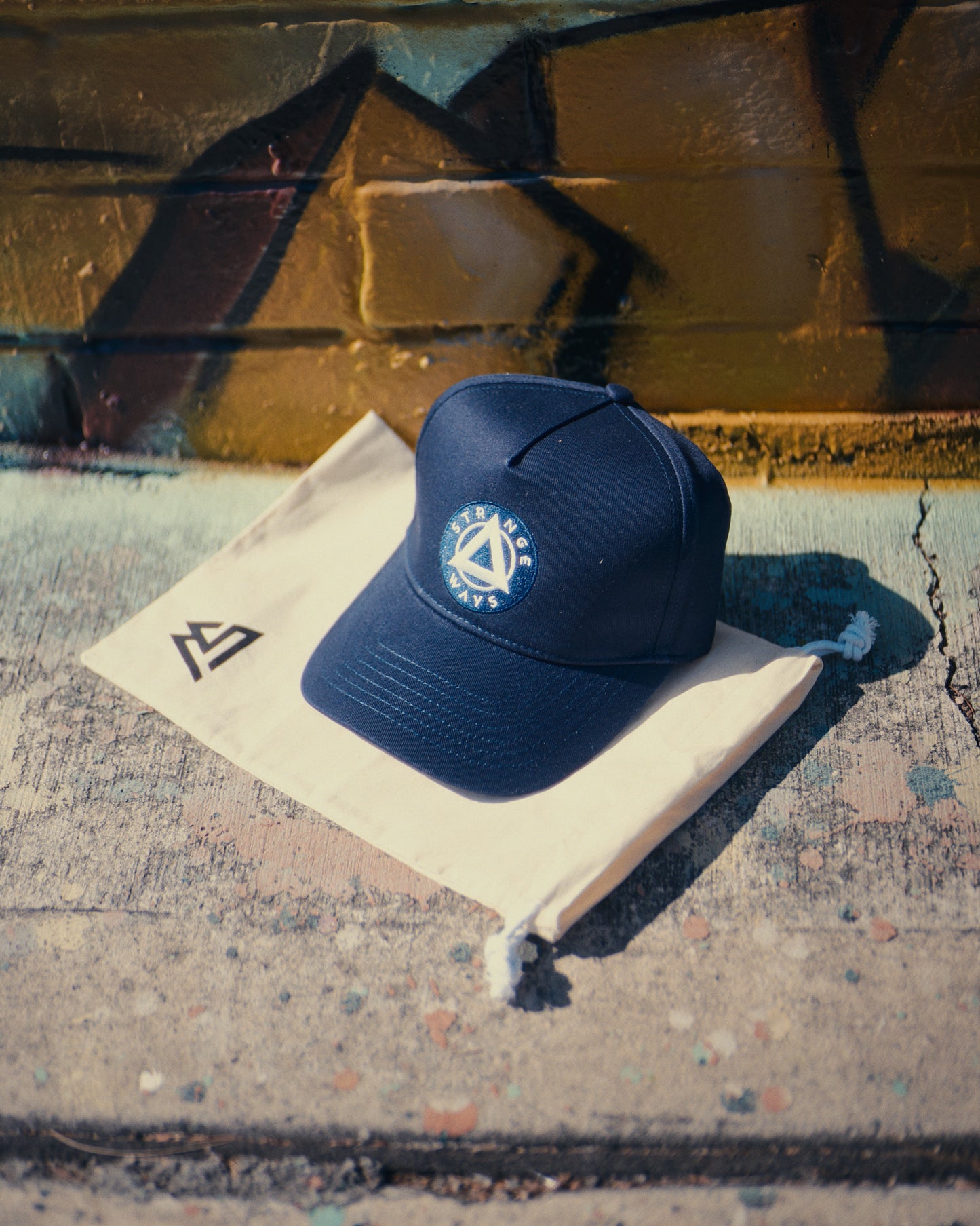 navyBlue  9Forty A Frame Cap