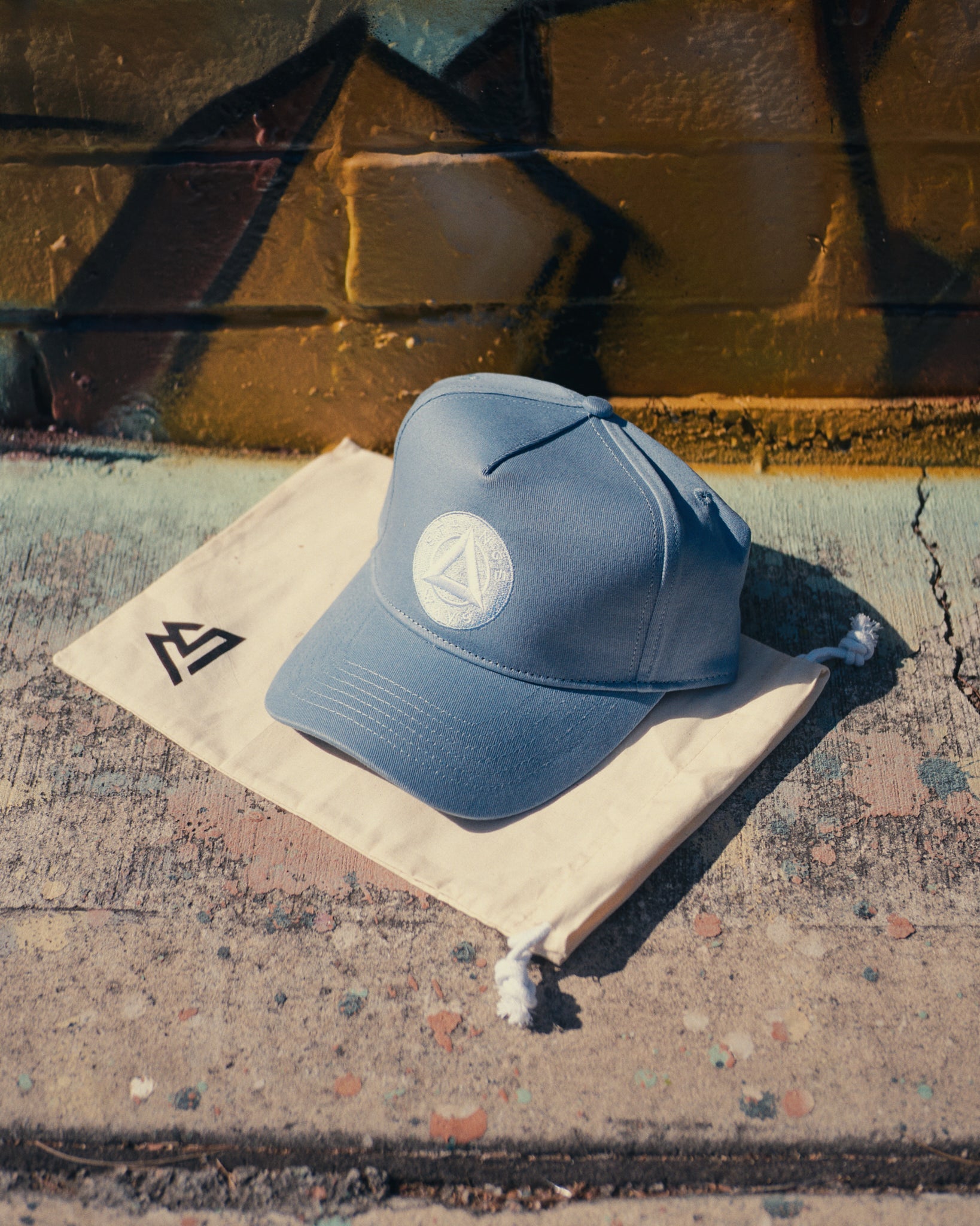 greyBlue 9Forty A Frame Cap